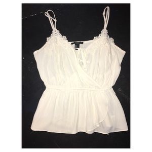 Cream tank top